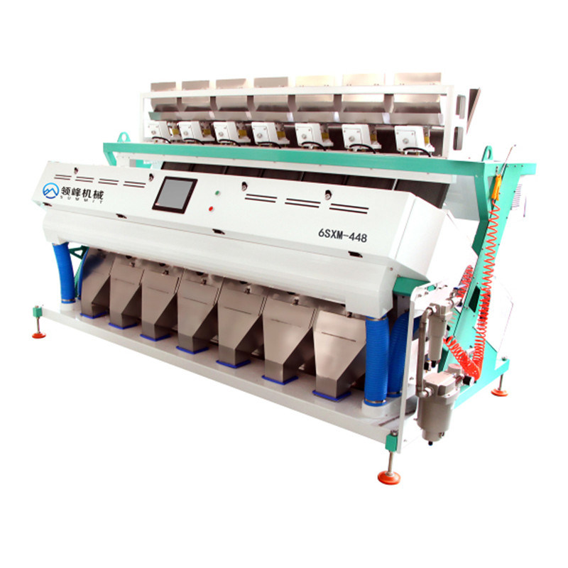 Gran oferta, último equipo de procesamiento de granos de café RGB con 7 canales de clasificación de granos de café para clasificación de granos de café verde